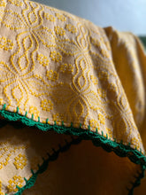 Load image into Gallery viewer, KUNDIMAN TRAVEL BLANKET: YELLOW | GREEN